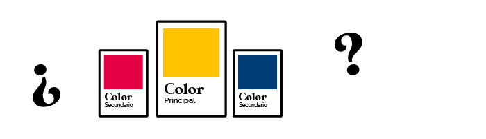Diseñador creando paleta de colores corporativa para una marca